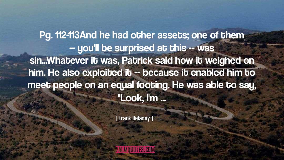 Pg 112 quotes by Frank Delaney