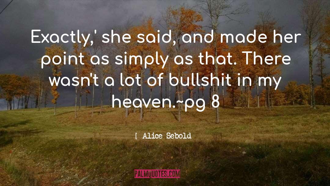 Pg 143 quotes by Alice Sebold