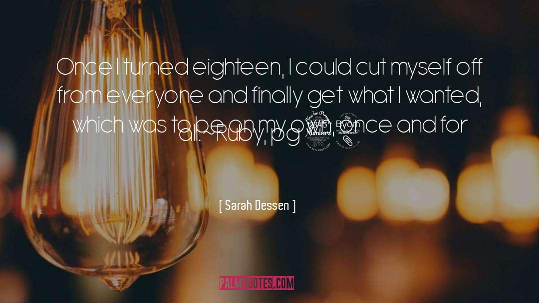 Pg 183 quotes by Sarah Dessen