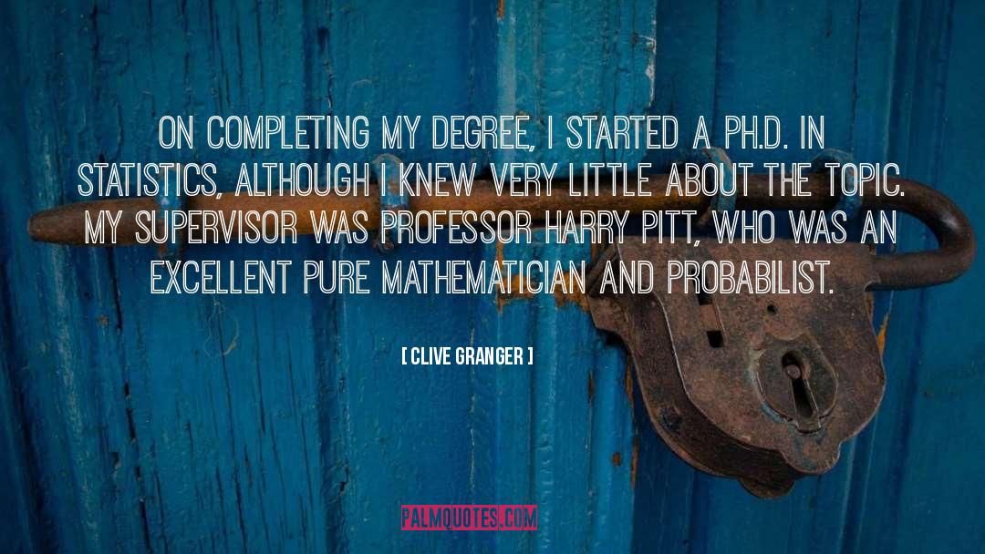 Ph D quotes by Clive Granger