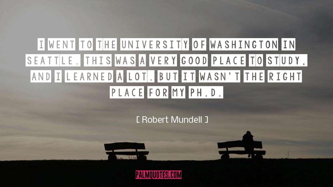 Ph D quotes by Robert Mundell