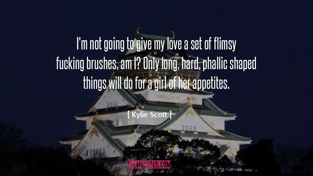 Phallic quotes by Kylie Scott