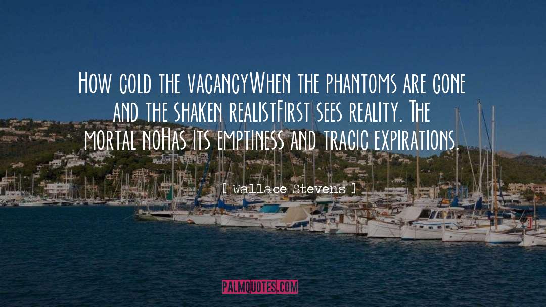 Phantoms quotes by Wallace Stevens