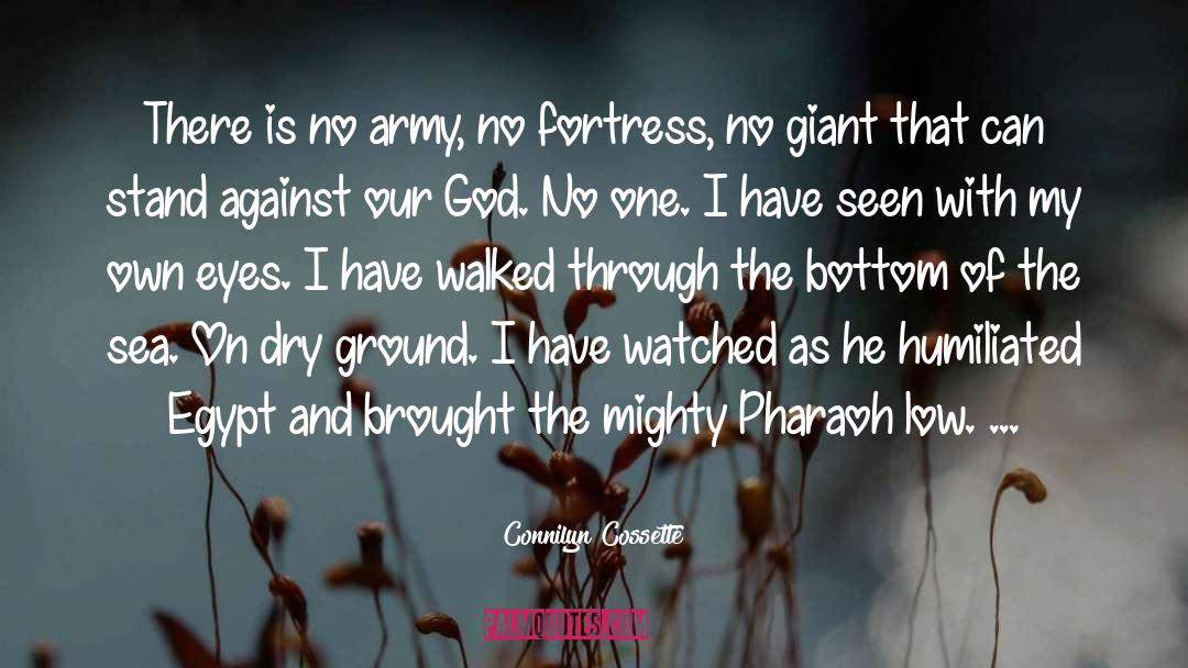 Pharaoh quotes by Connilyn Cossette