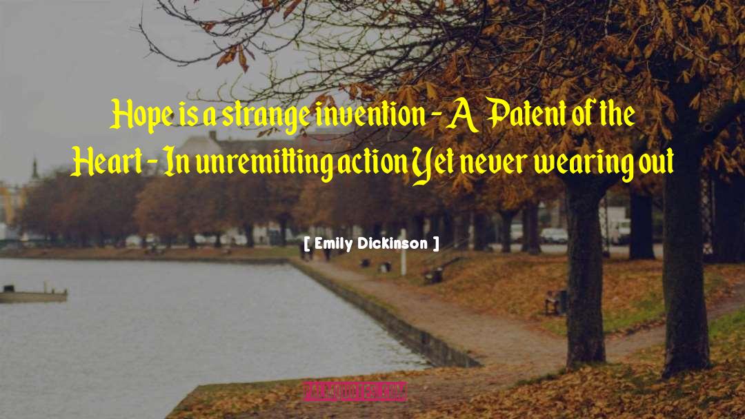 Pharma Patents quotes by Emily Dickinson