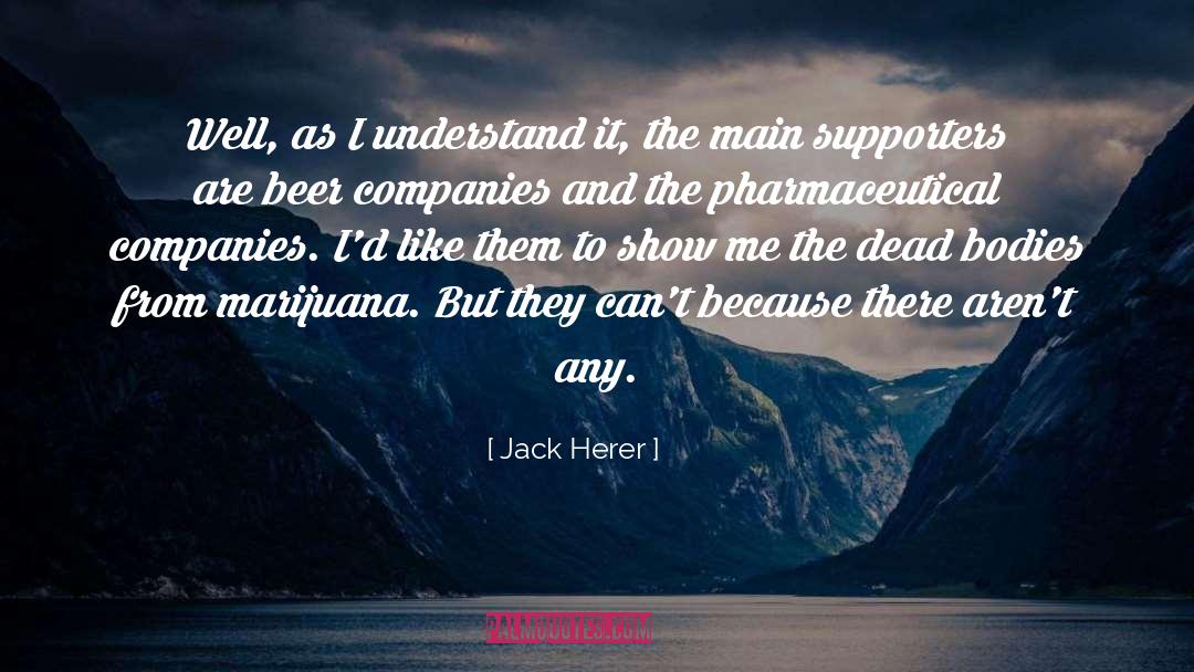 Pharmaceutical Companies quotes by Jack Herer