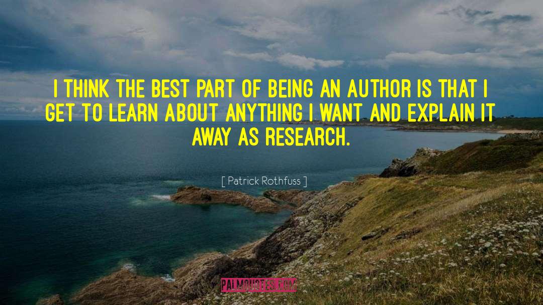 Pharmacogenomic Research quotes by Patrick Rothfuss