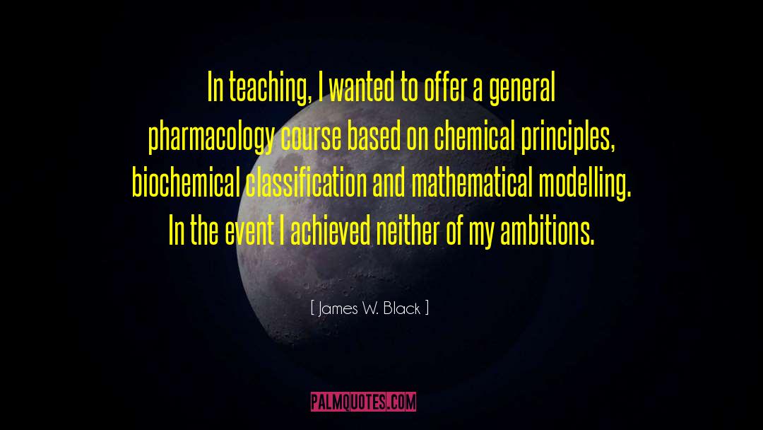 Pharmacology quotes by James W. Black