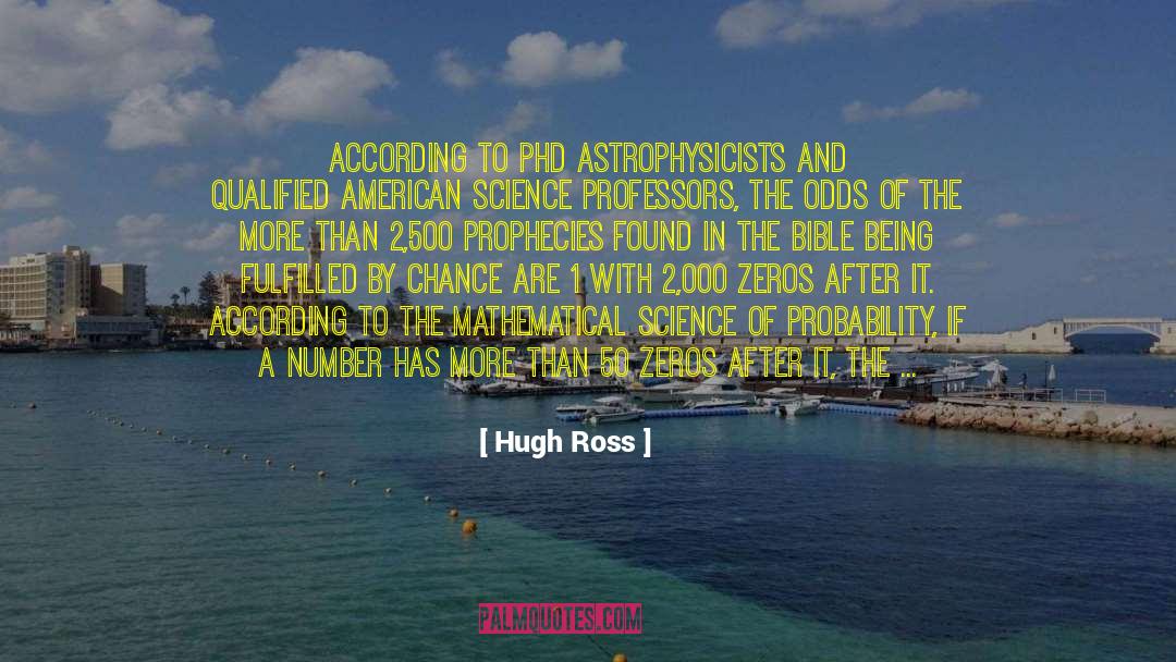 Phd Thesis quotes by Hugh Ross