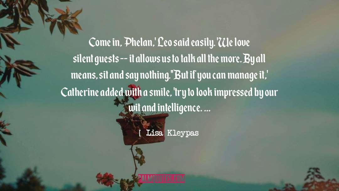 Phelan quotes by Lisa Kleypas