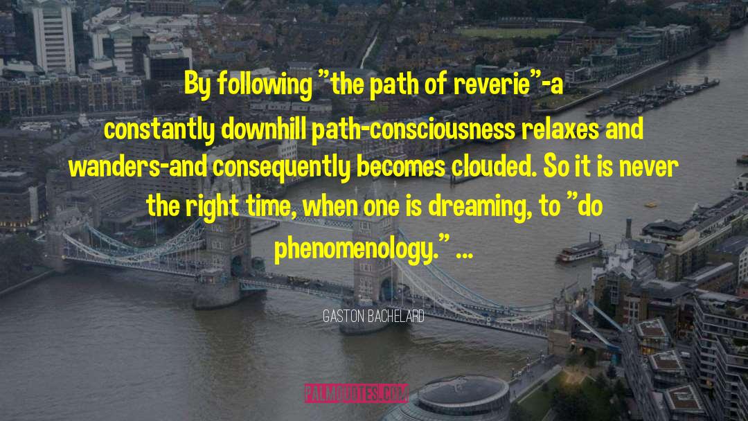 Phenomenology quotes by Gaston Bachelard