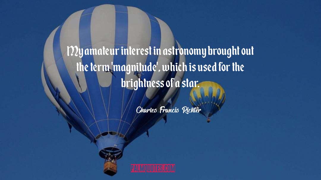 Phil Plait Astronomy Star quotes by Charles Francis Richter