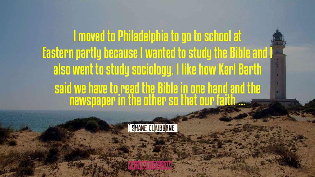 Philadelphia quotes by Shane Claiborne