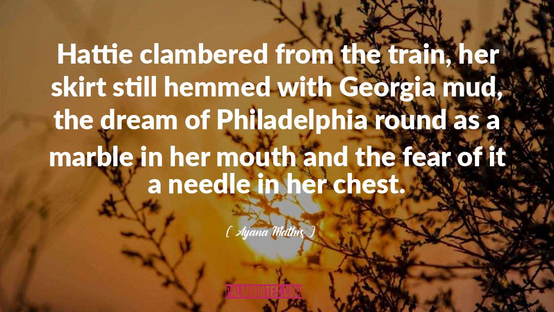 Philadelphia quotes by Ayana Mathis