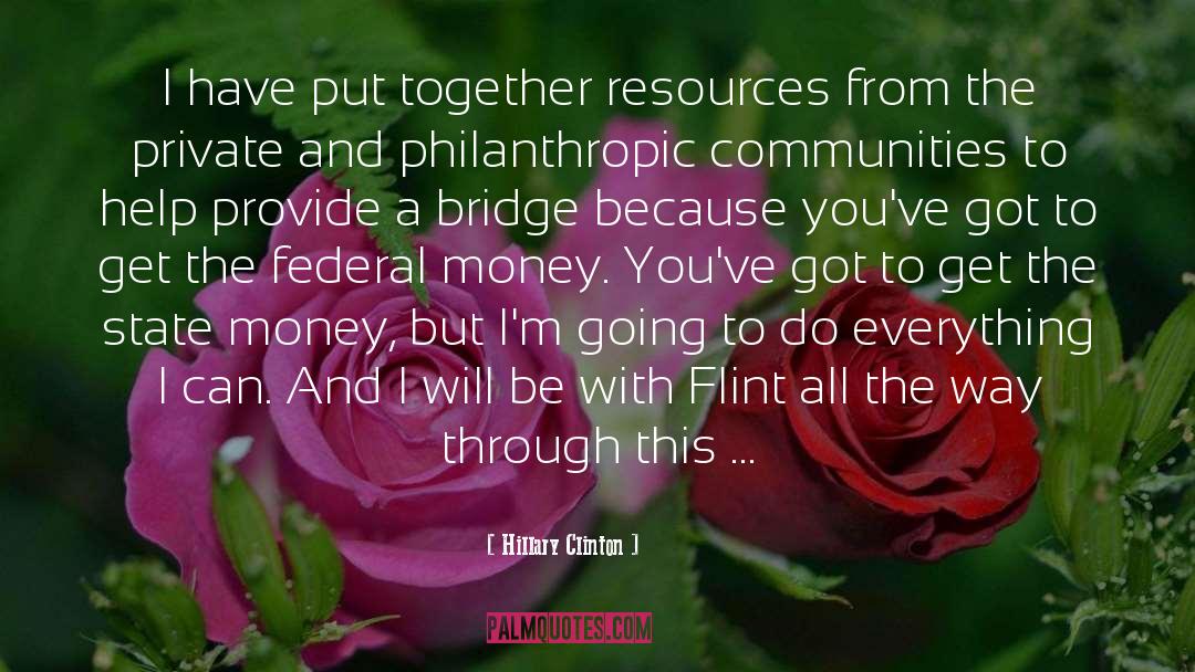 Philanthropic quotes by Hillary Clinton