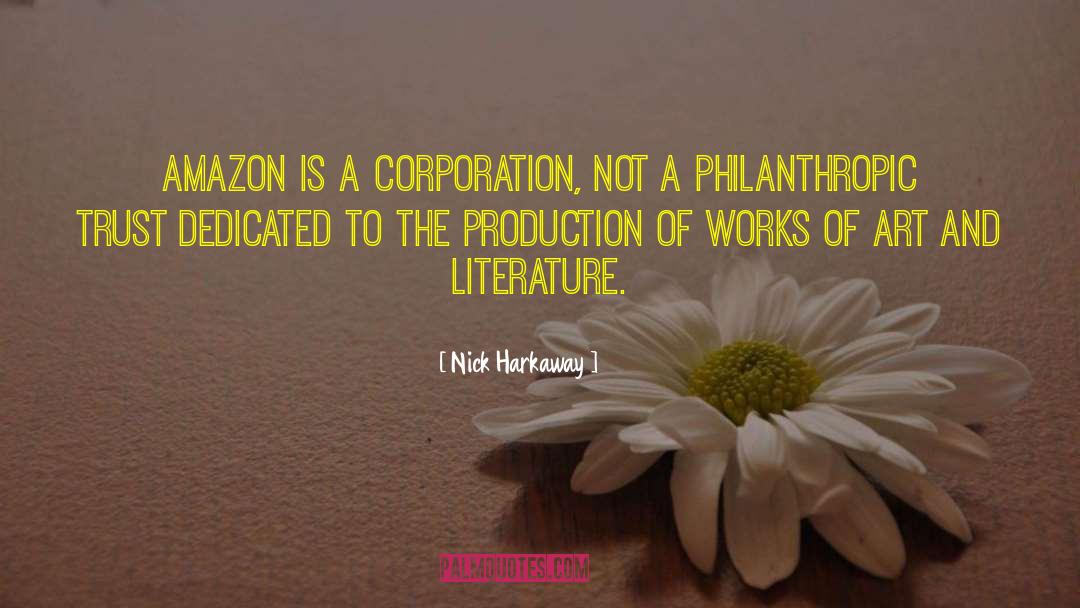 Philanthropic quotes by Nick Harkaway