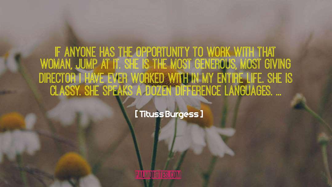 Philanthropy Giving quotes by Tituss Burgess