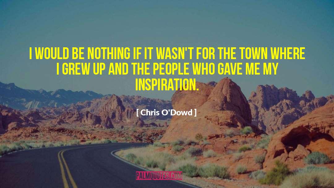 Philanthropy Inspiration quotes by Chris O'Dowd