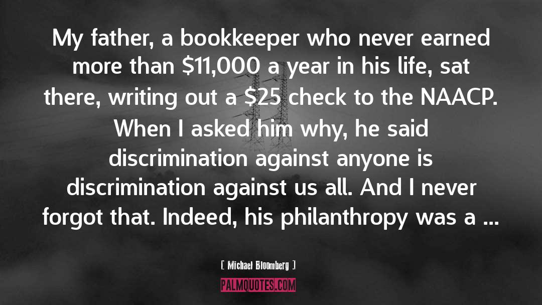 Philanthropy quotes by Michael Bloomberg