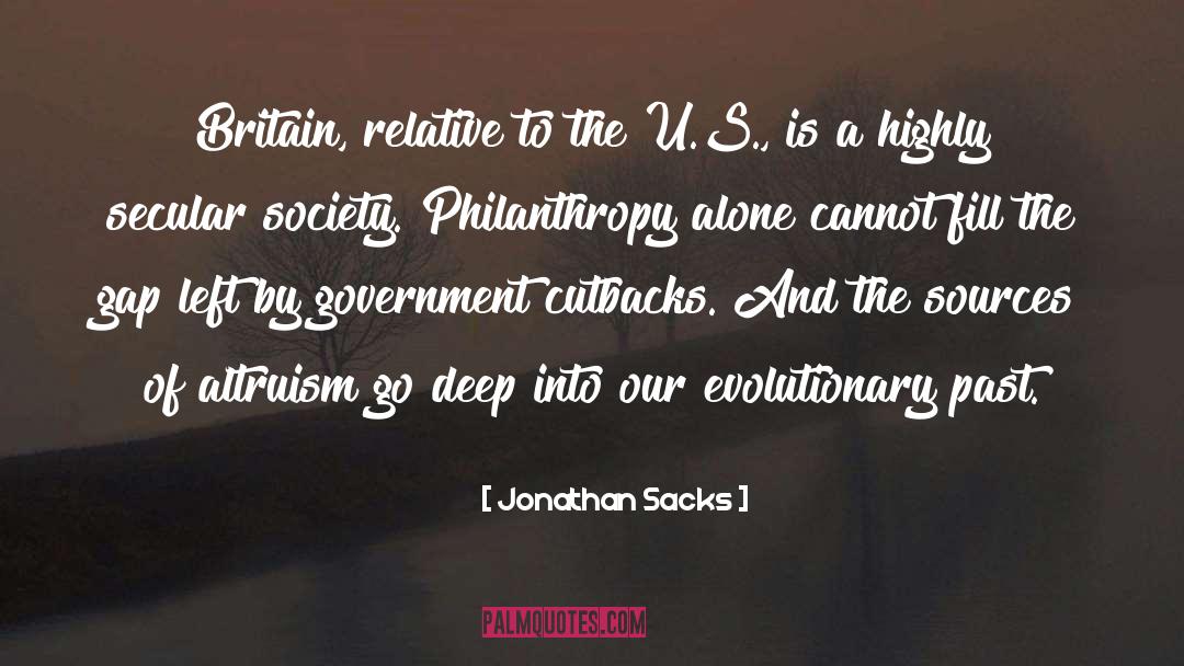 Philanthropy quotes by Jonathan Sacks