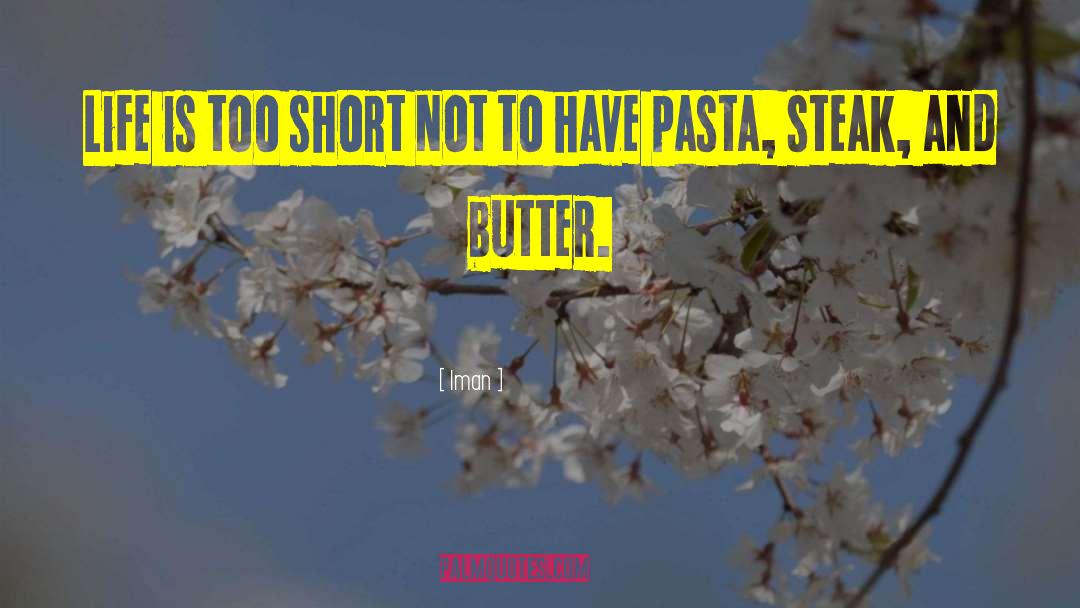 Philip Pasta Maker quotes by Iman