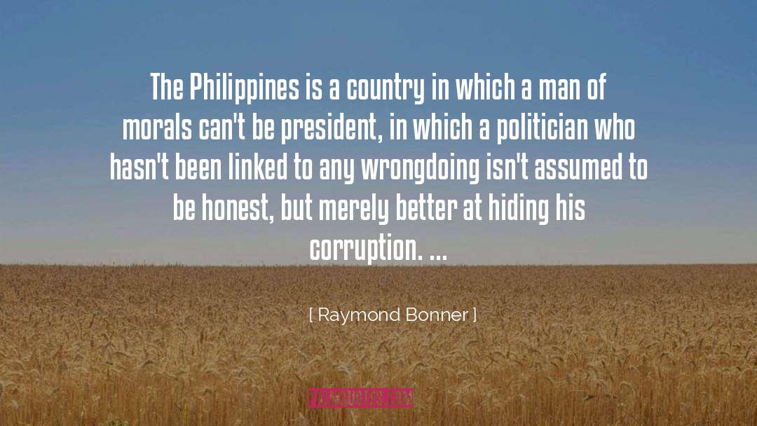 Philippines quotes by Raymond Bonner
