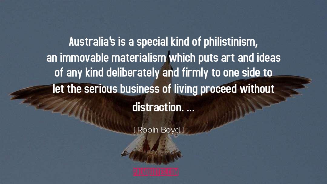 Philistinism quotes by Robin Boyd
