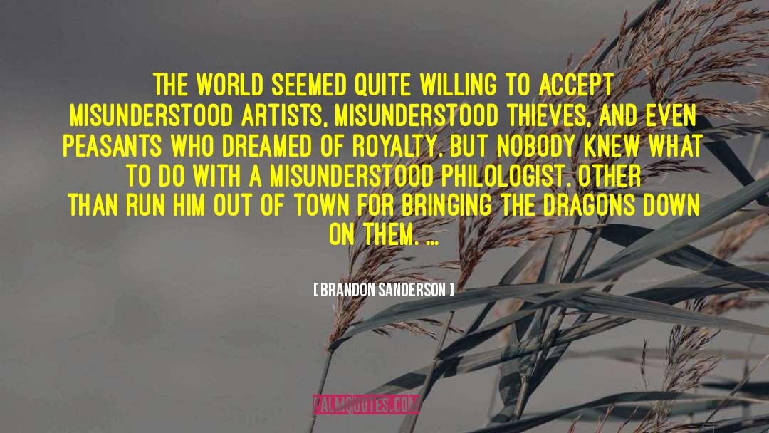 Philology quotes by Brandon Sanderson