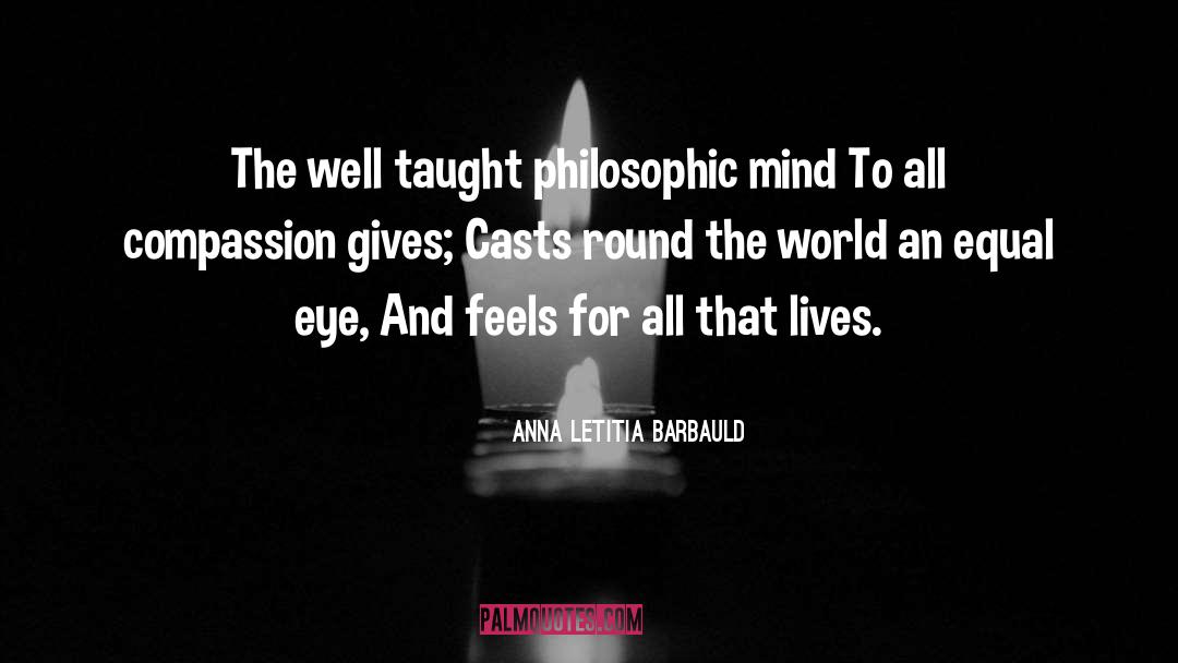 Philosophic quotes by Anna Letitia Barbauld