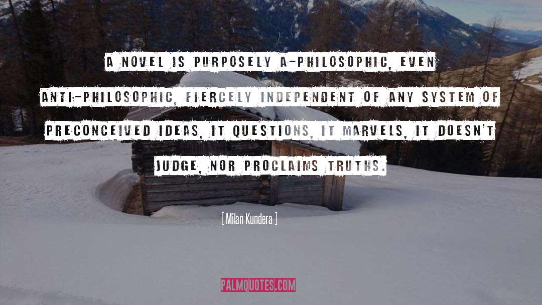 Philosophic quotes by Milan Kundera