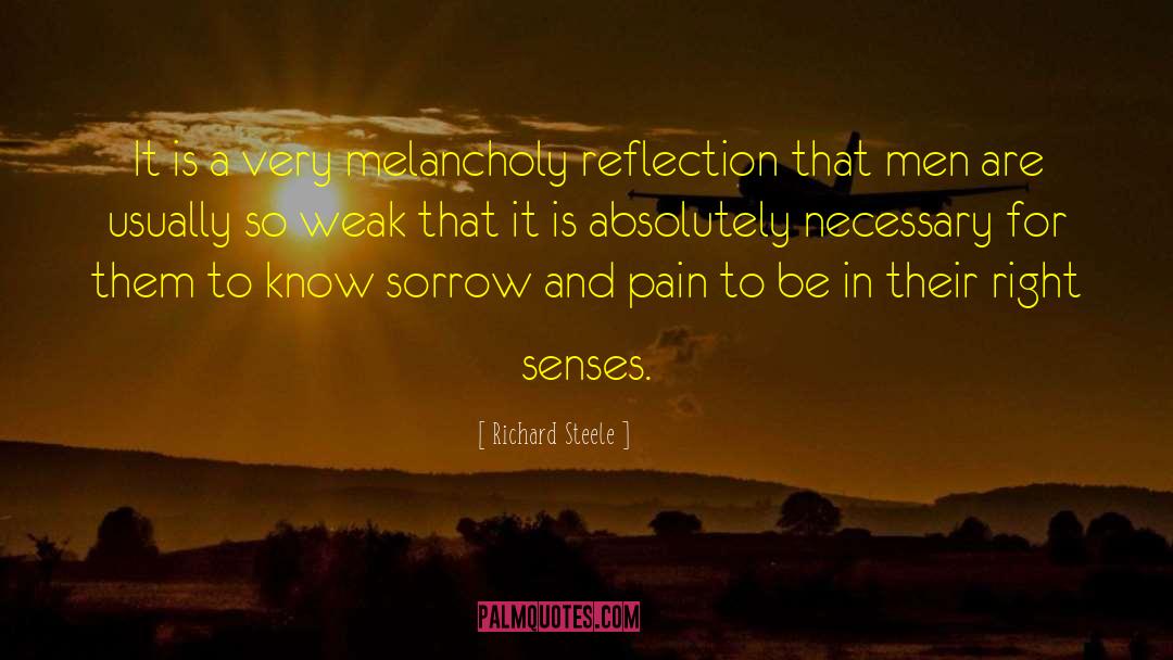 Philosophic Reflection quotes by Richard Steele