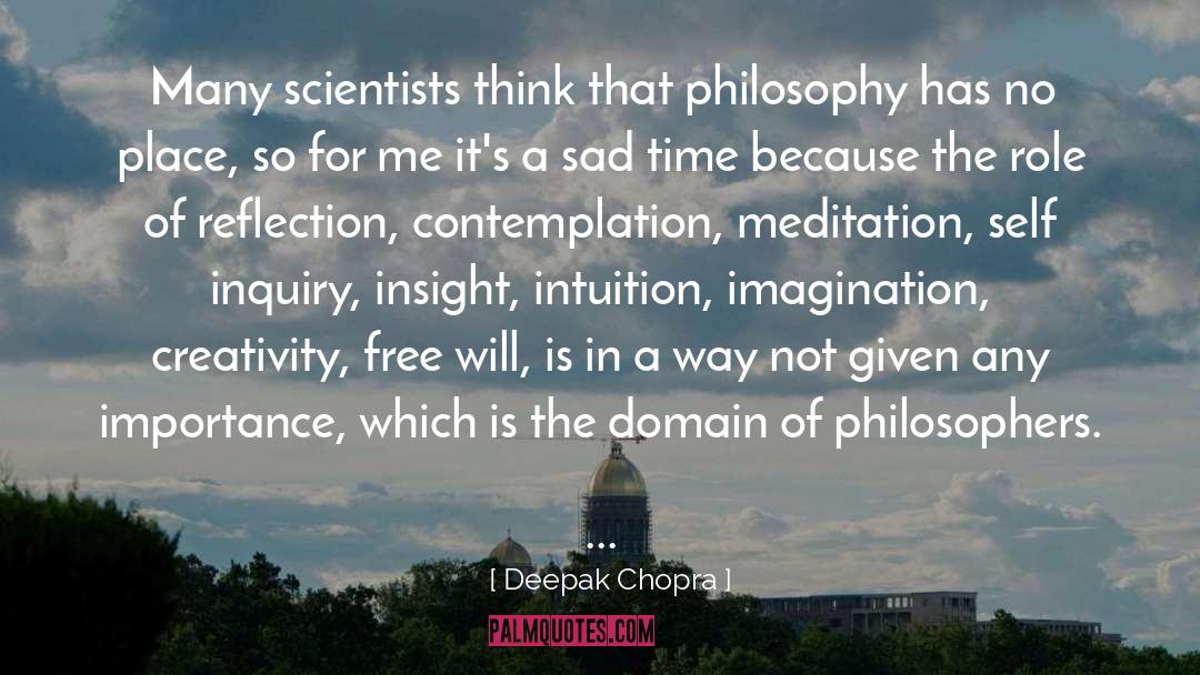 Philosophical Inquiry quotes by Deepak Chopra