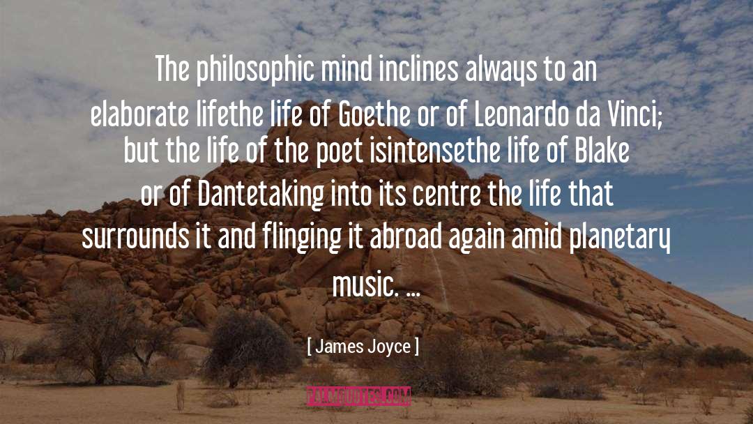 Philosophical Poetry quotes by James Joyce
