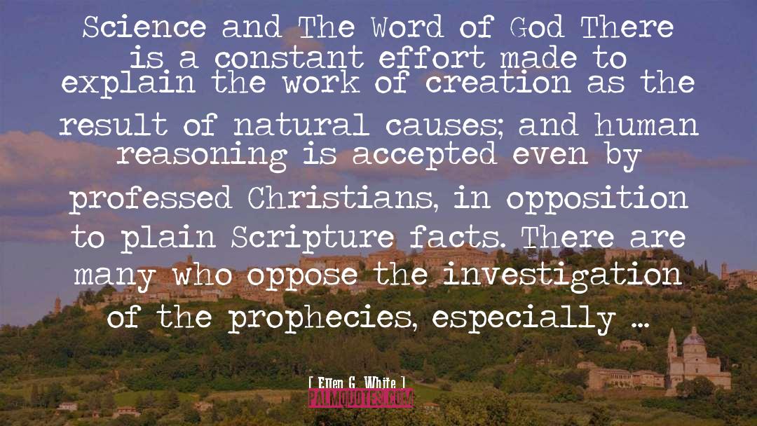 Philosophical Reasoning quotes by Ellen G. White