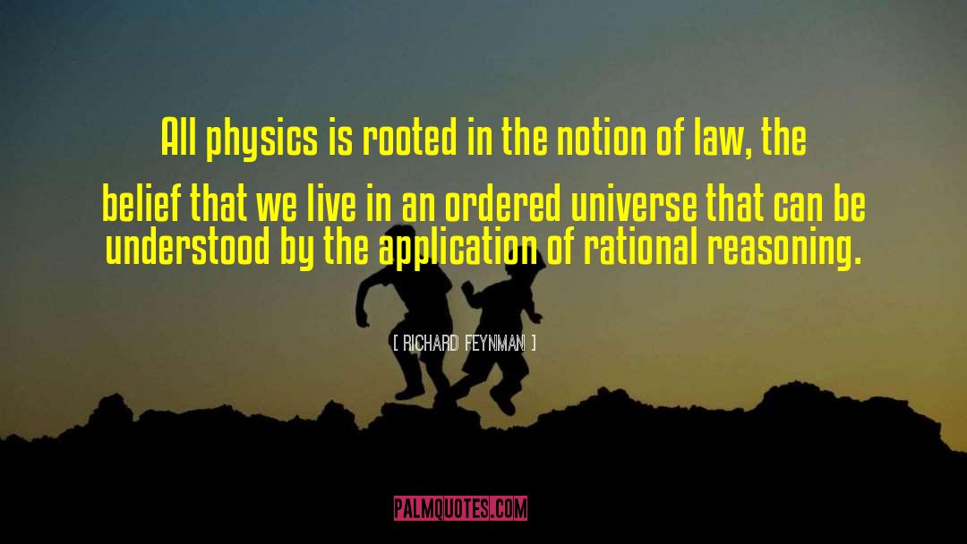 Philosophical Reasoning quotes by Richard Feynman