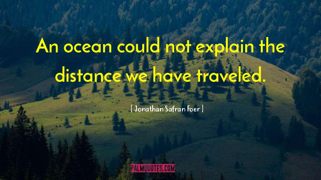 Philosophical Reflection quotes by Jonathan Safran Foer