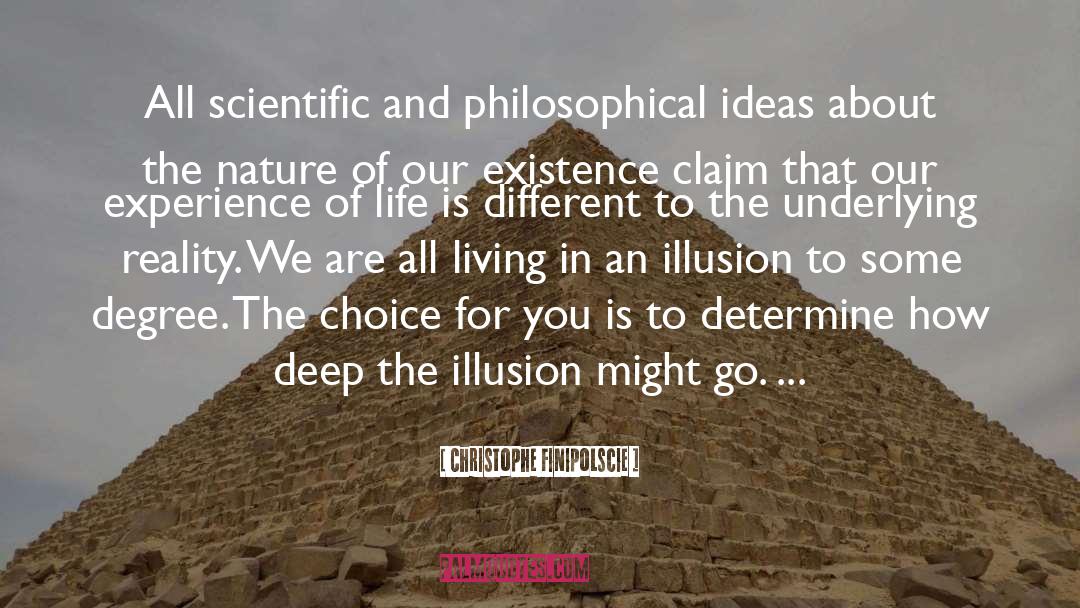 Philosophical Reflection quotes by Christophe Finipolscie