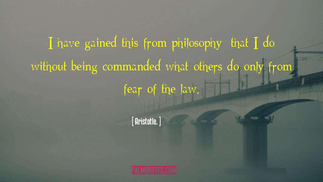 Philosophy Objectivism quotes by Aristotle.