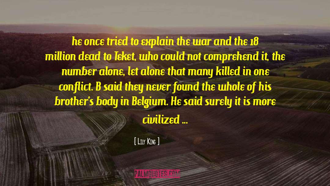 Philosophy Of War quotes by Lily King