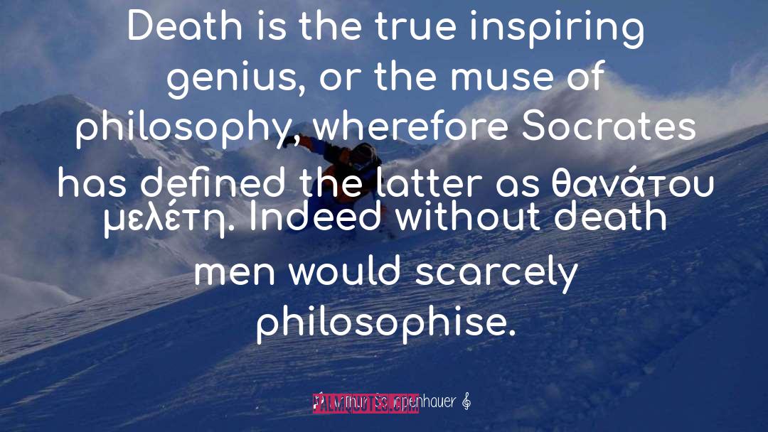 Philosophy Socrates quotes by Arthur Schopenhauer