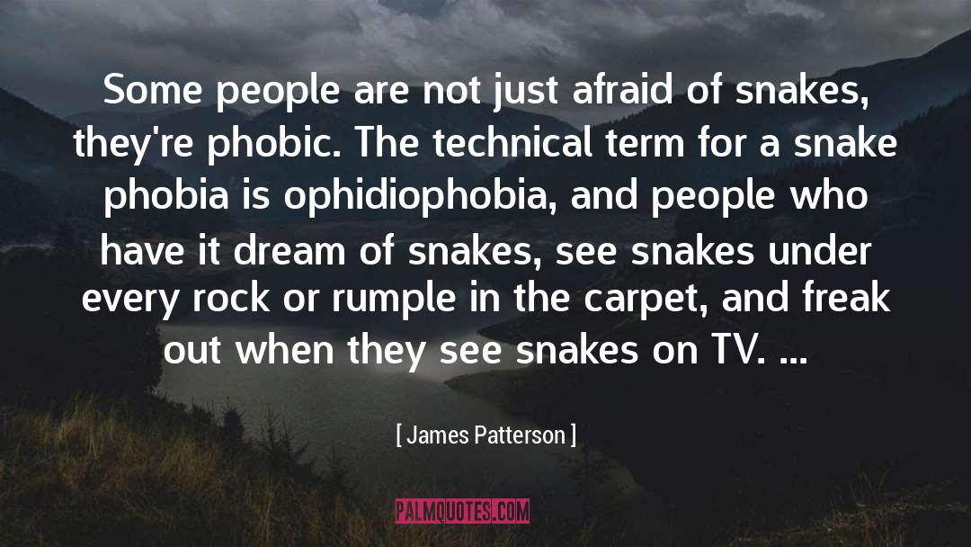 Phobia quotes by James Patterson