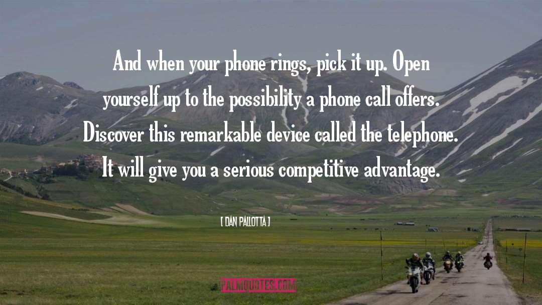 Phone Call quotes by Dan Pallotta