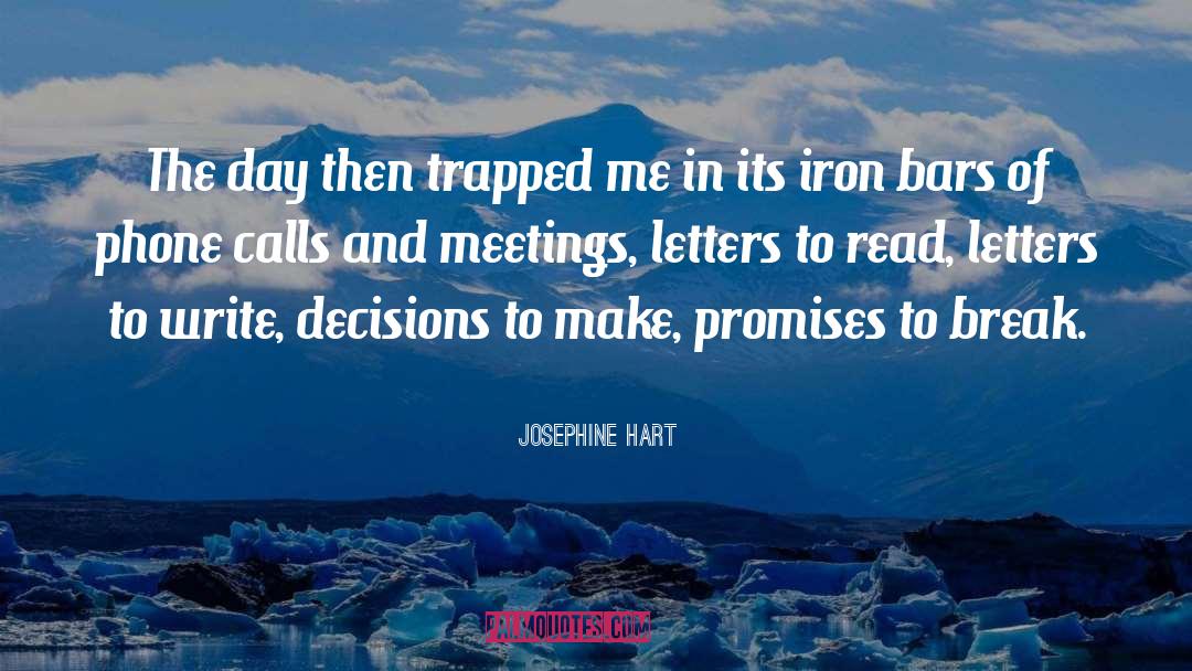 Phone Calls quotes by Josephine Hart