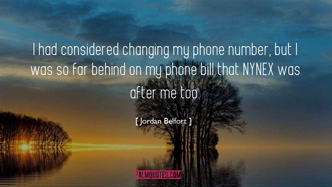 Phone Number quotes by Jordan Belfort
