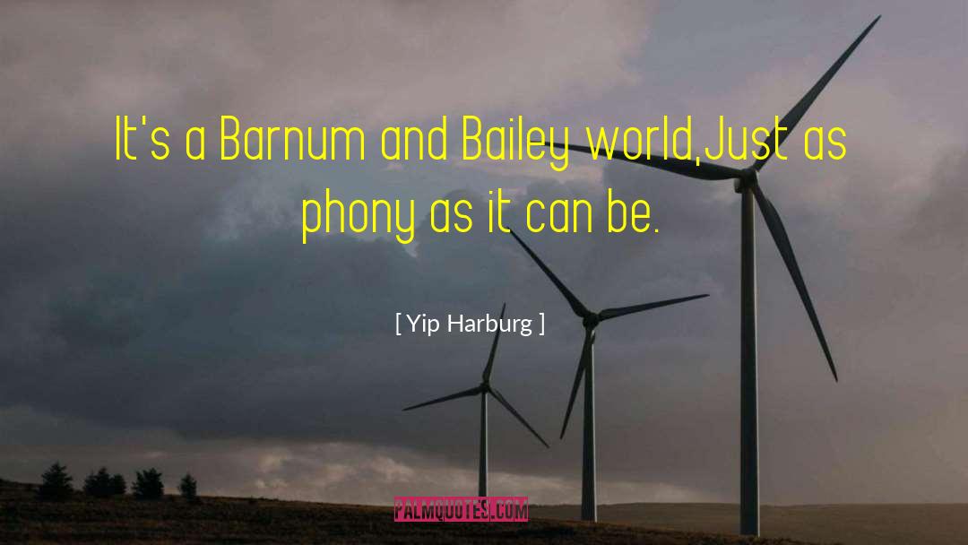 Phony quotes by Yip Harburg