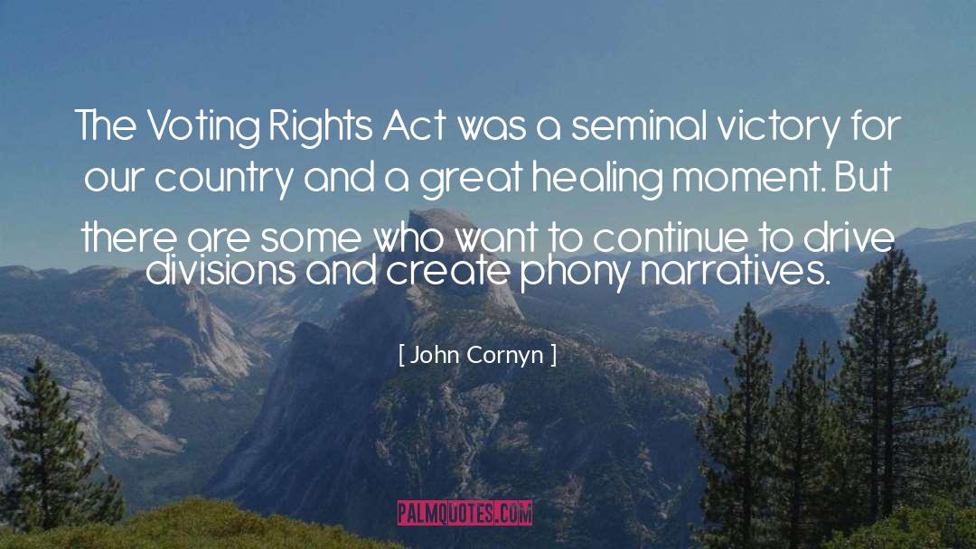 Phony quotes by John Cornyn