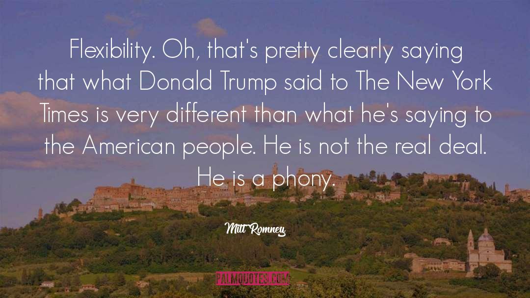Phony quotes by Mitt Romney