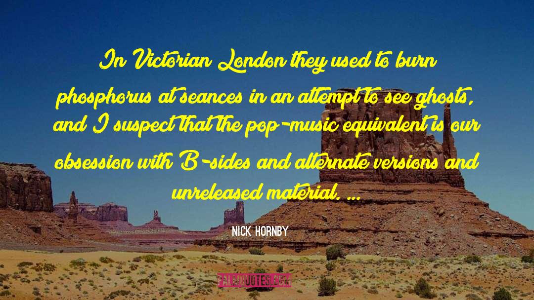 Phosphorus quotes by Nick Hornby