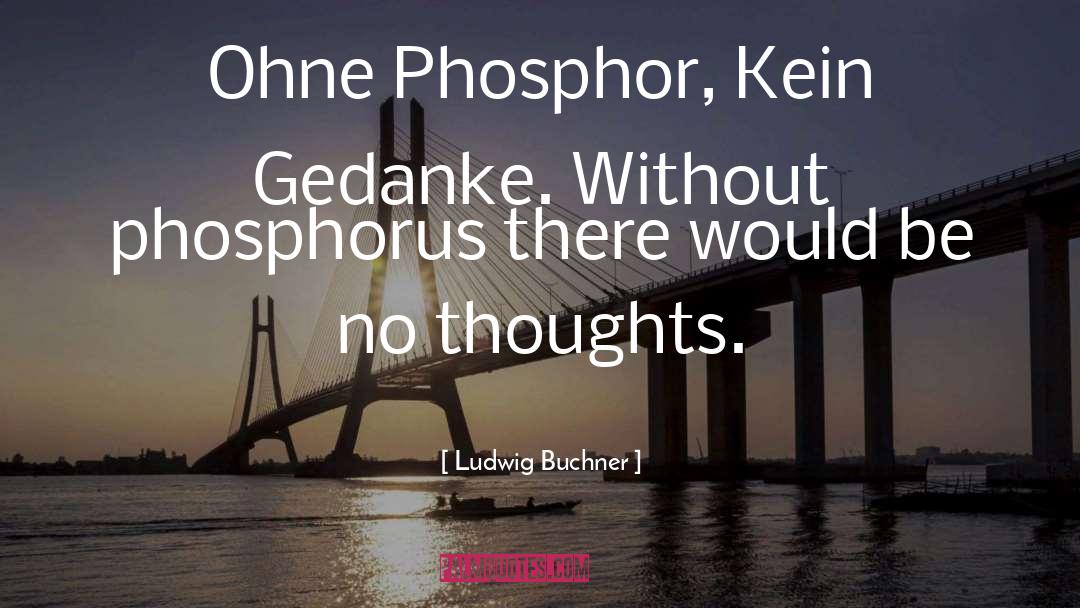 Phosphorus quotes by Ludwig Buchner