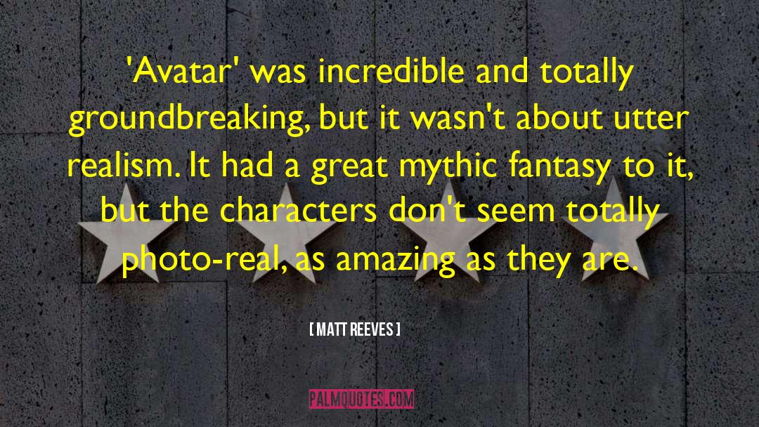 Photo Gallery quotes by Matt Reeves